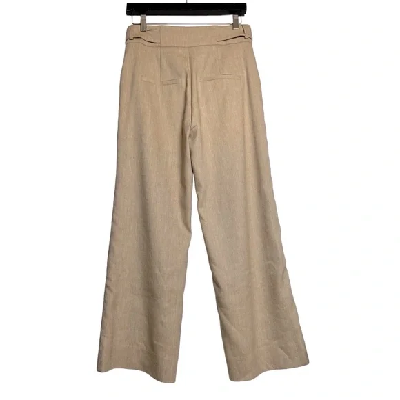 Veronica Beard Tan Wide Leg Pants - Picture 4 of 11